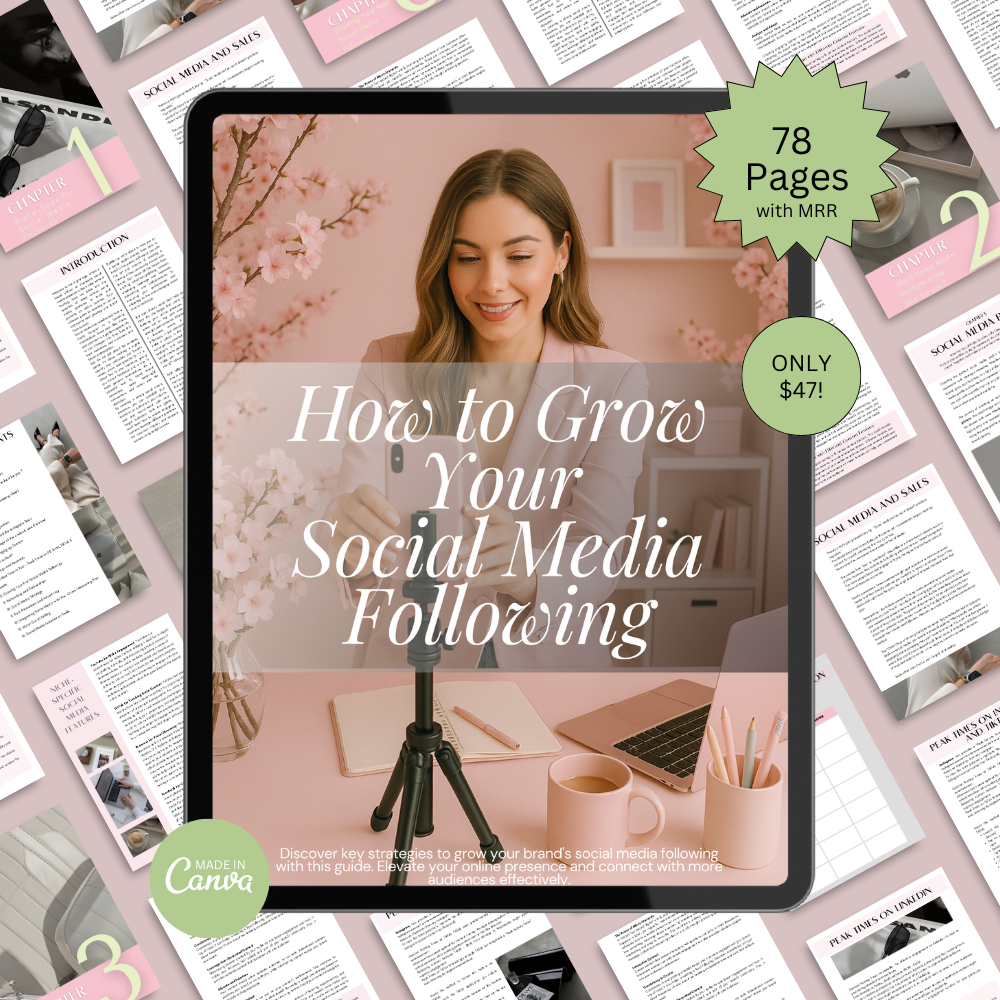 How to Grow Your Social Media Following - The Ultimate Guide to Expanding Your Audience & Boosting Your Engagement!