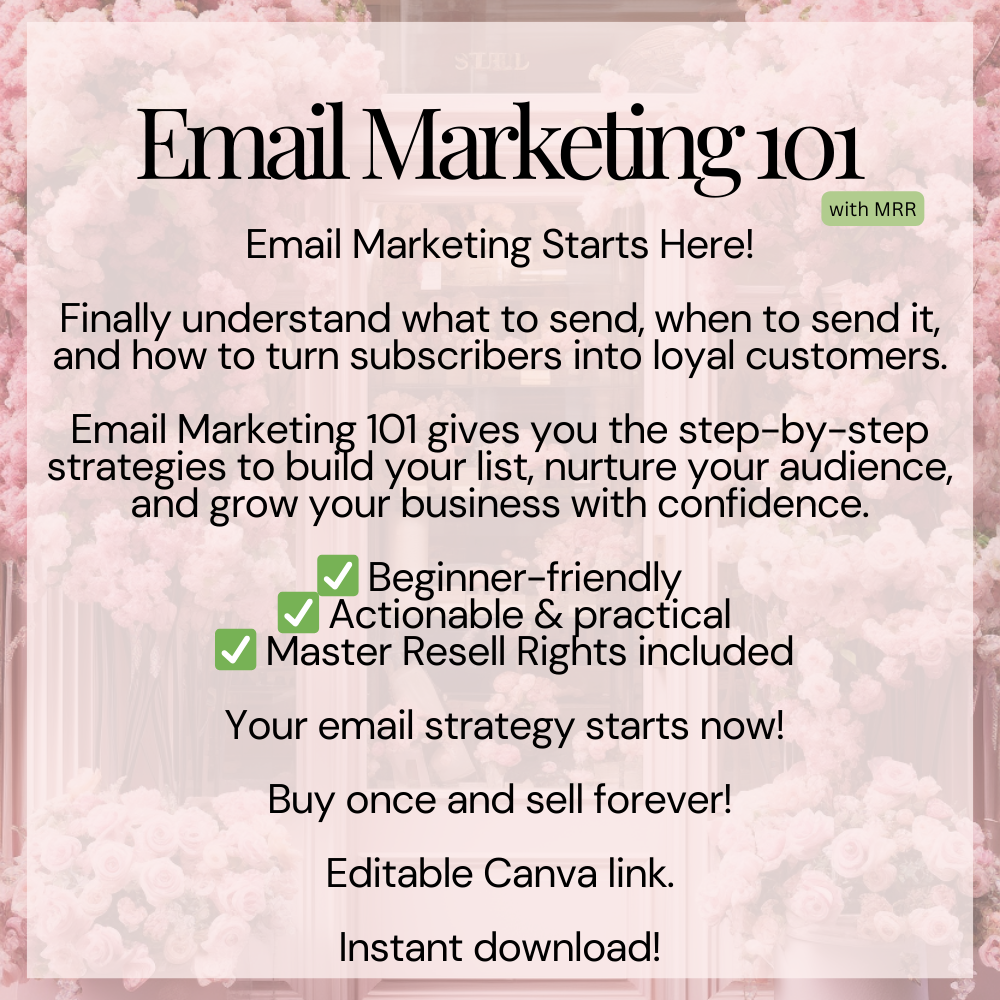 Email Marketing 101 Description