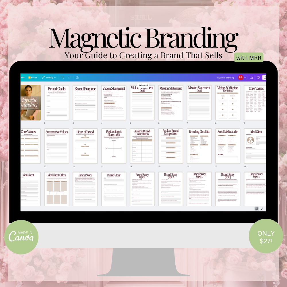Magnetic Branding Canva Templates