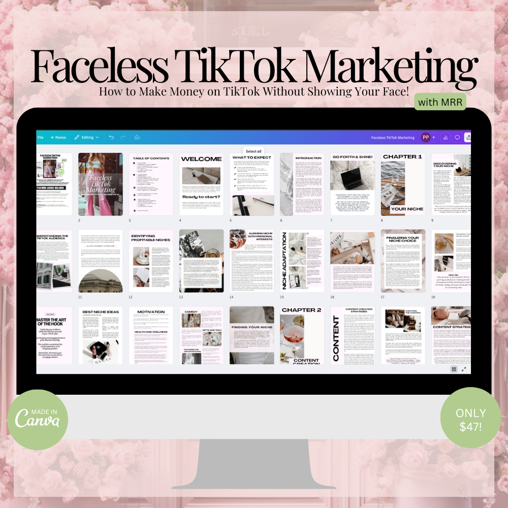 Faceless TikTok Marketing - Make Money on TikTok Without Showing Your Face!
