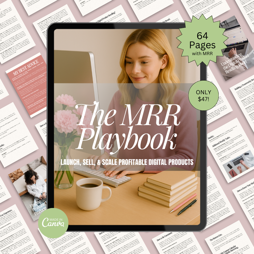 The MRR Playbook Hero Image