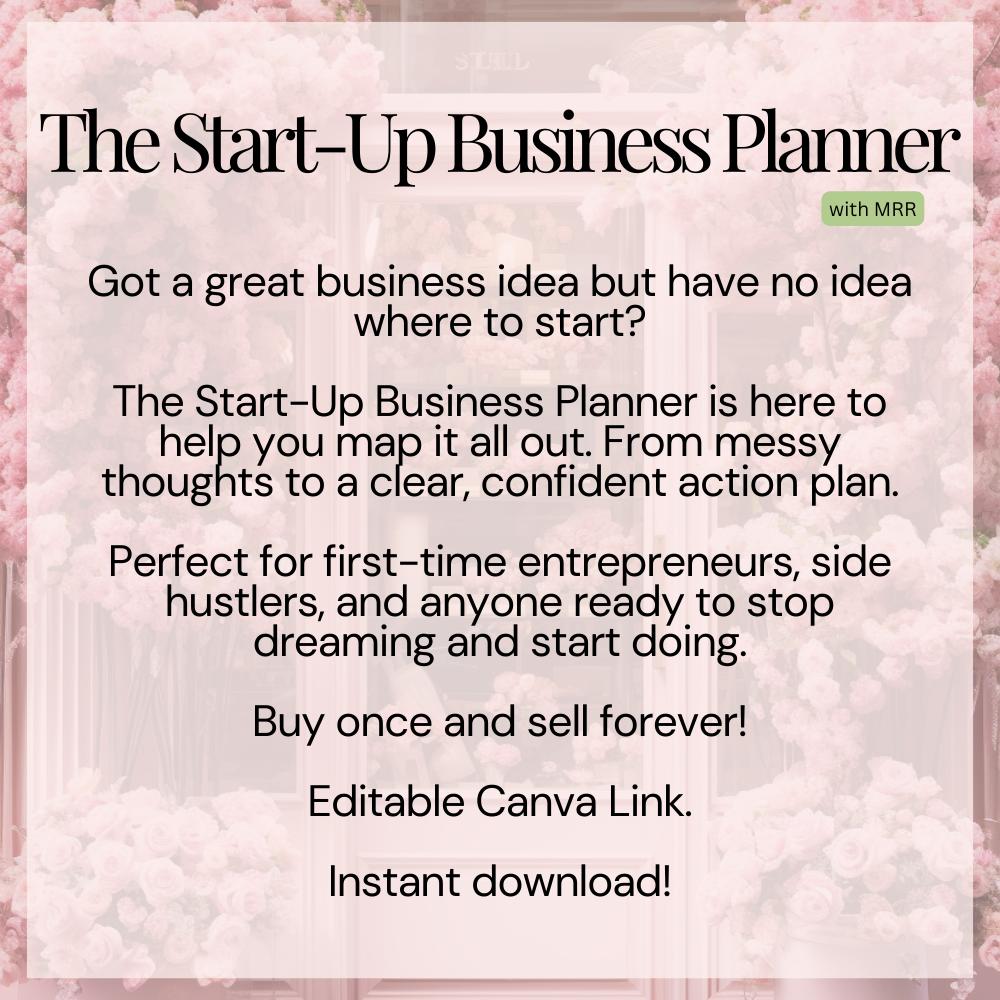 The Start-Up Business Planner Description