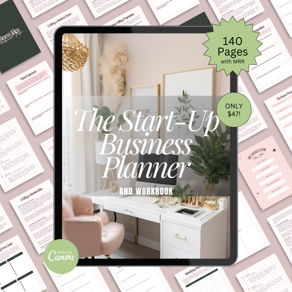 The Start-Up Business Planner Hero Image