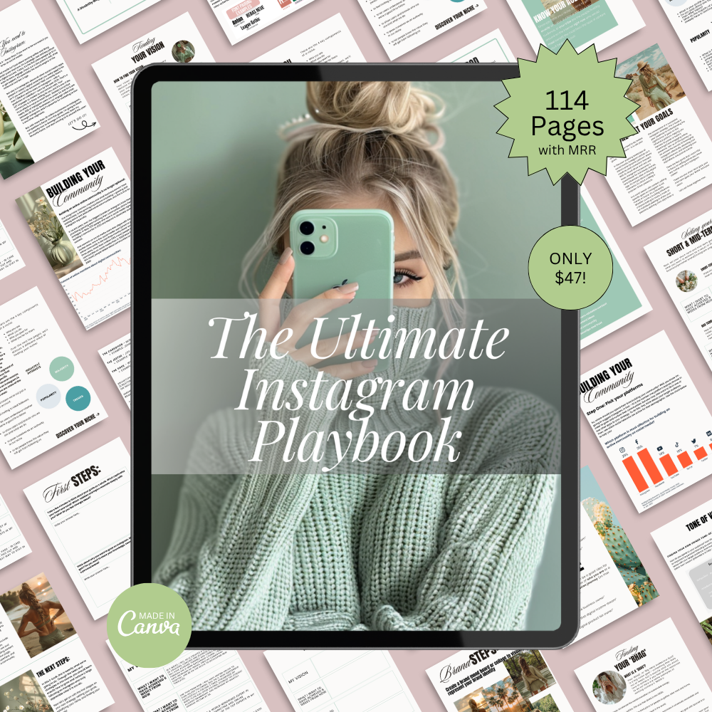 The Ultimate Instagram Playbook Hero Image