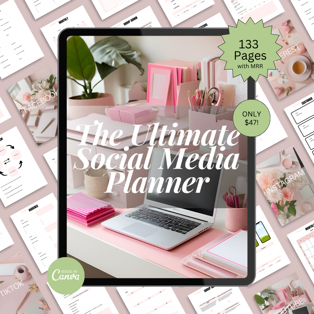The Ultimate Social Media Planner Hero Image